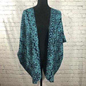 Paisley Open Front Kimono
